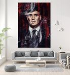 Peaky Blinders by Dmitry Belov on GIANT ART - black digital painting