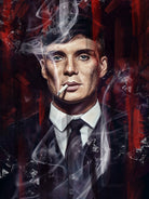 Peaky Blinders by Dmitry Belov on GIANT ART - black digital painting