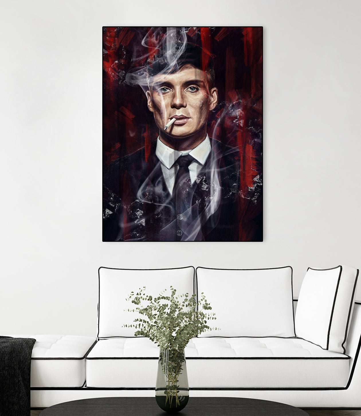 Peaky Blinders by Dmitry Belov on GIANT ART - black digital painting