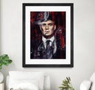 Peaky Blinders by Dmitry Belov on GIANT ART - black digital painting