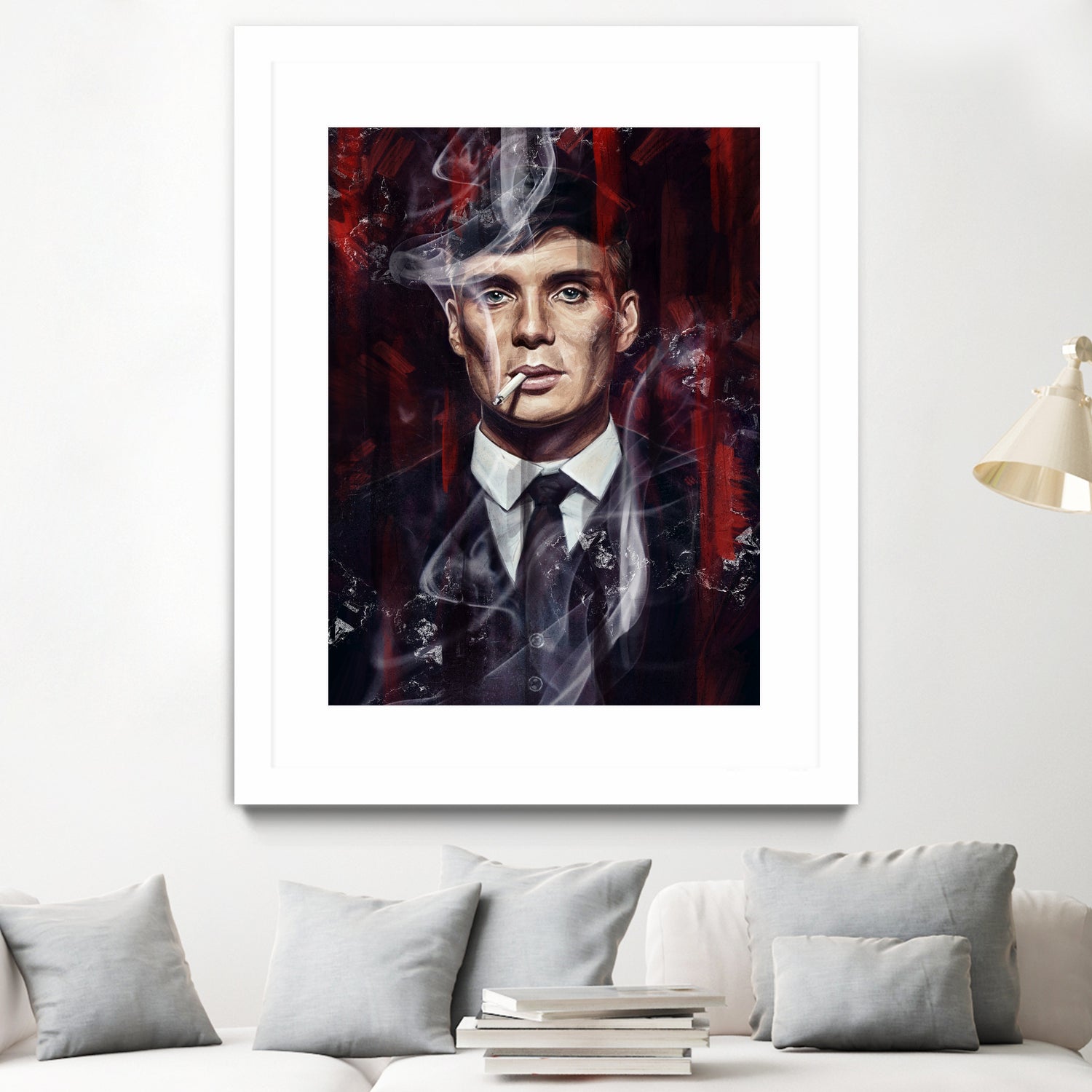 Peaky Blinders by Dmitry Belov on GIANT ART - black digital painting