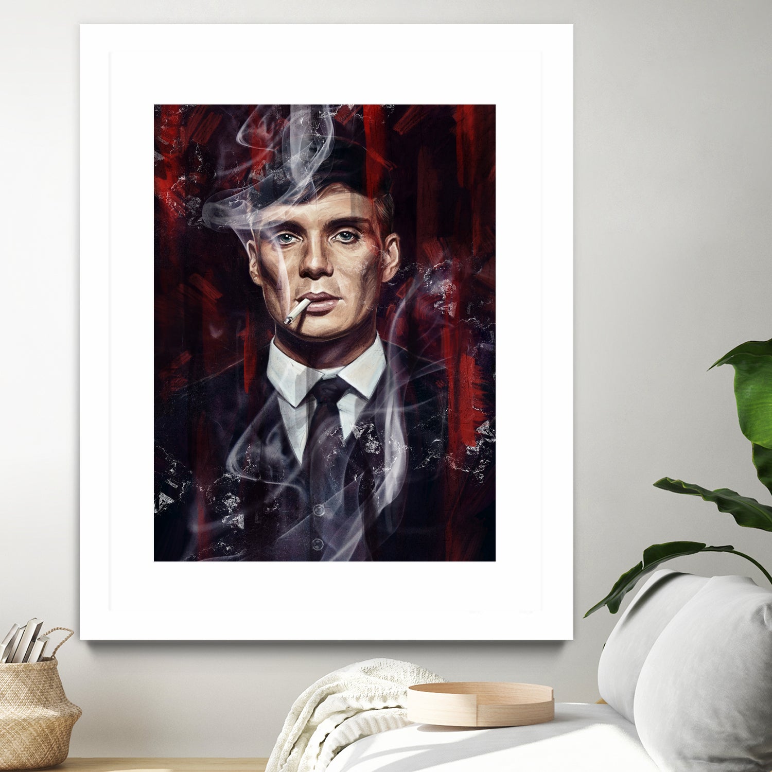 Peaky Blinders by Dmitry Belov on GIANT ART - black digital painting