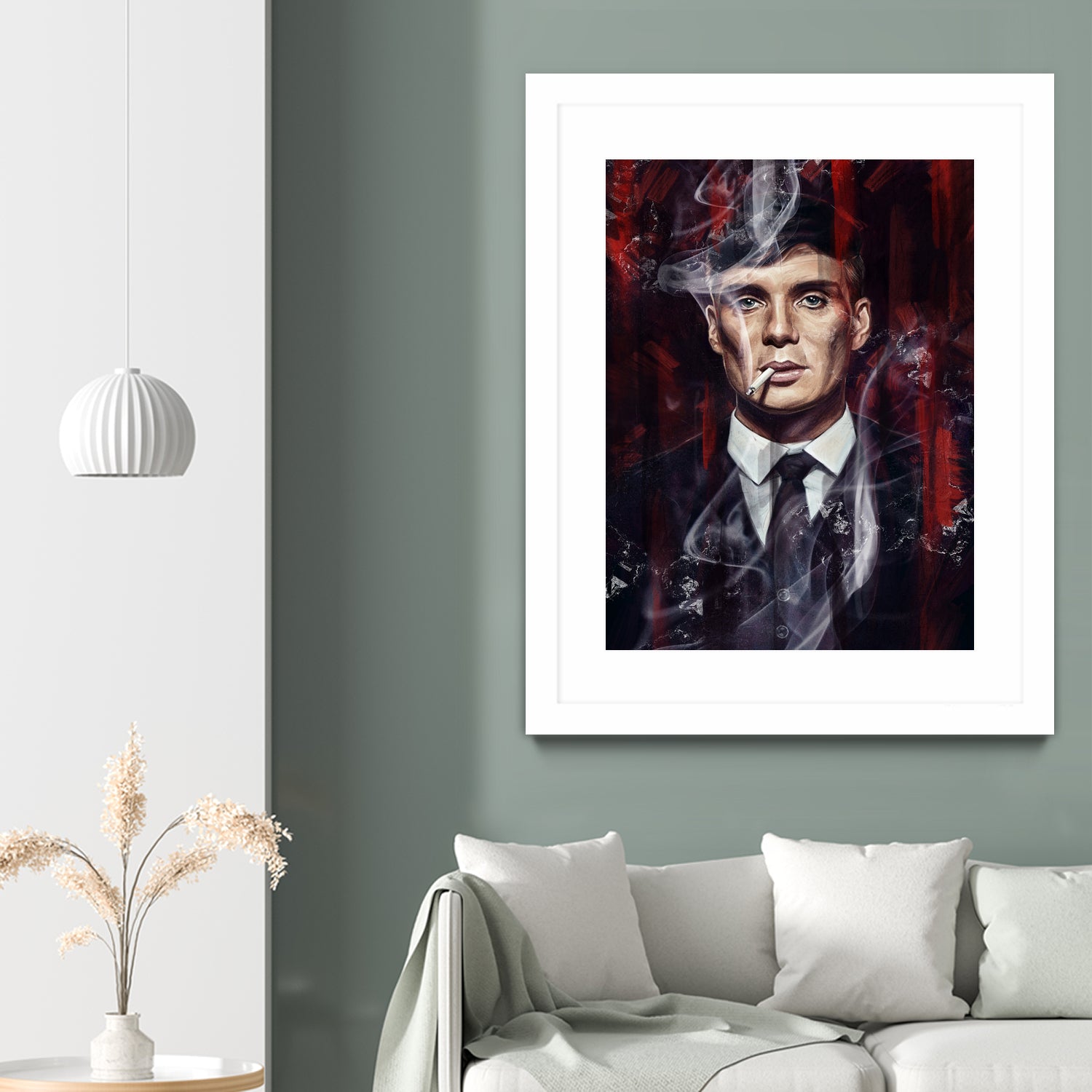 Peaky Blinders by Dmitry Belov on GIANT ART - black digital painting