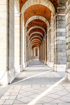 Sun Streams Down the Hall by Alex Tonetti on GIANT ART - white photo illustration