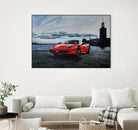 Dream Car I by João Bello on GIANT ART - red mixed media