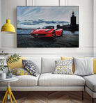 Dream Car I by João Bello on GIANT ART - red mixed media