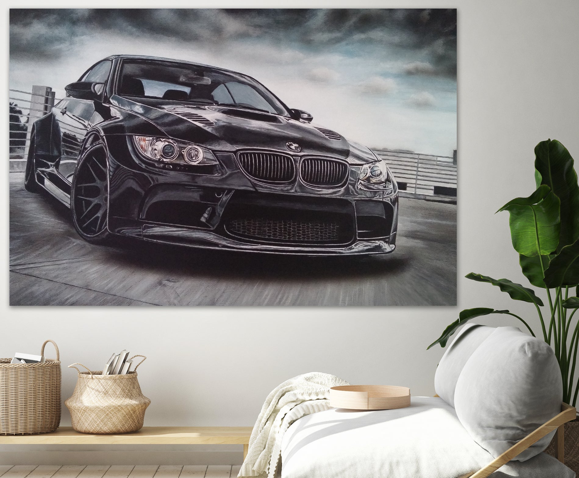 Sport Car by João Bello on GIANT ART - black mixed media