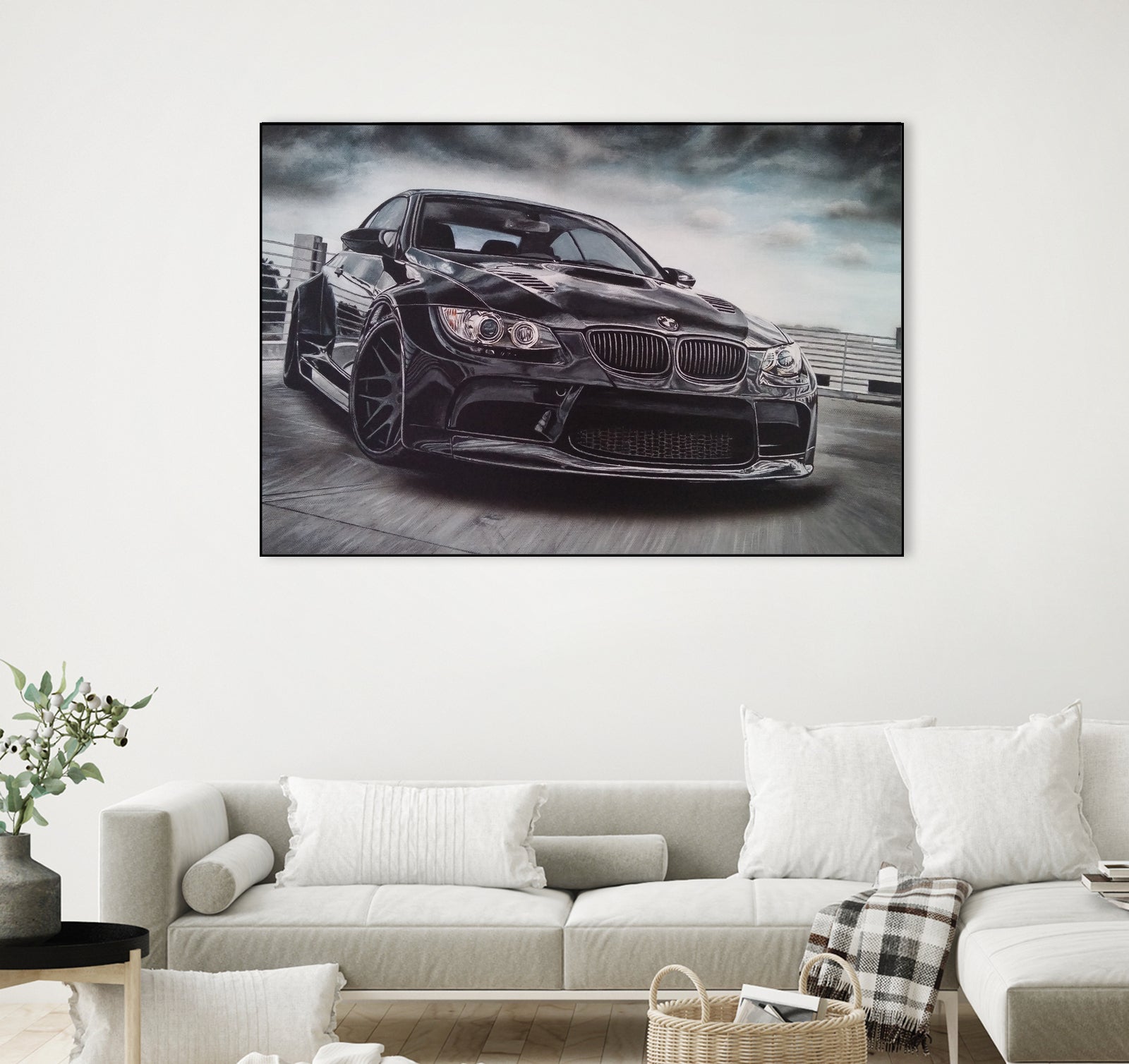 Sport Car by João Bello on GIANT ART - black mixed media