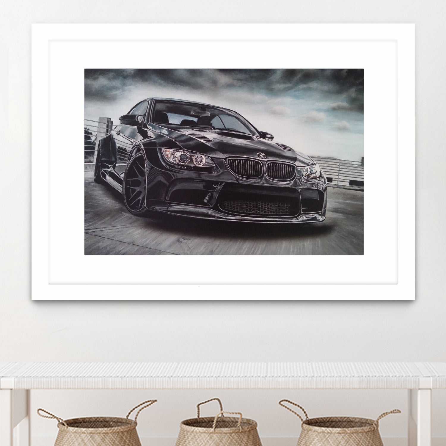 Sport Car by João Bello on GIANT ART - black mixed media