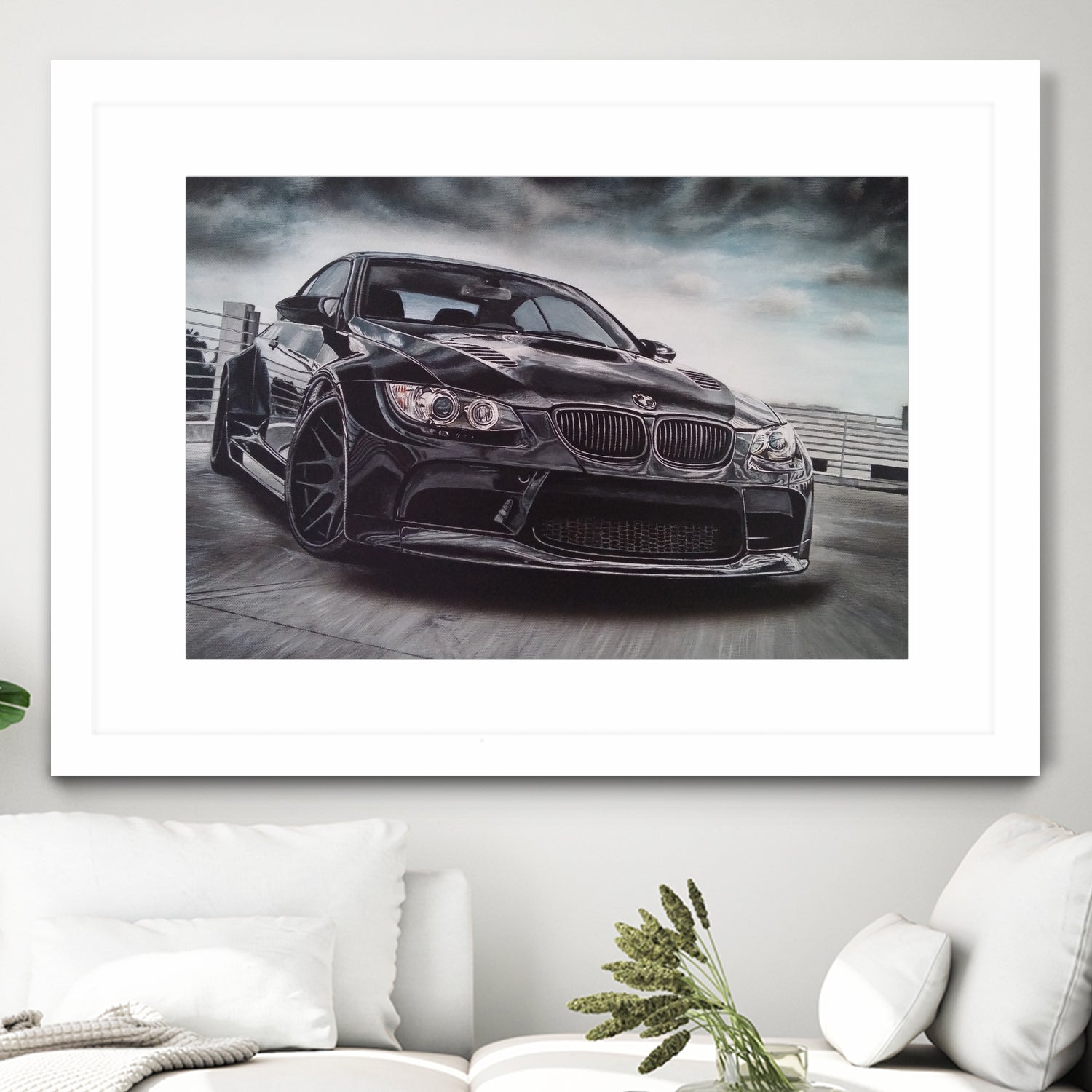 Sport Car by João Bello on GIANT ART - black mixed media