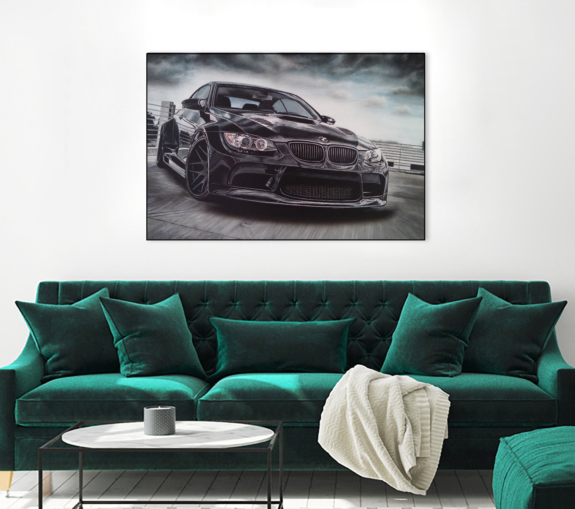 Sport Car by João Bello on GIANT ART - black mixed media