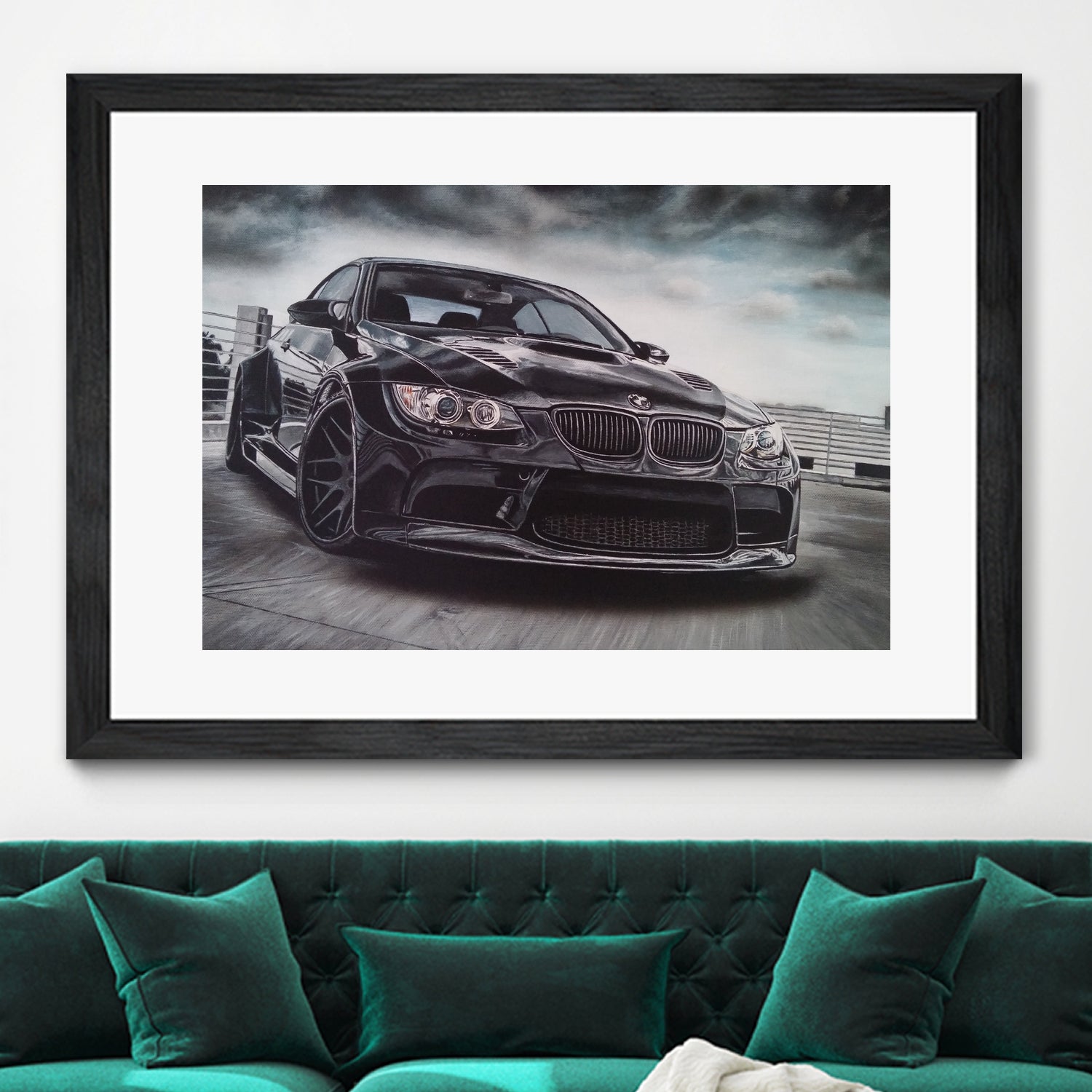 Sport Car by João Bello on GIANT ART - black mixed media