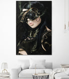 Steampunk Girl I by João Bello on GIANT ART - black mixed media