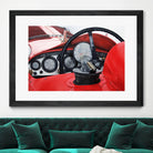 Old Racing Red Car by João Bello on GIANT ART - red mixed media