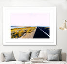 Along the Salt Flats by Alex Tonetti on GIANT ART - yellow photo illustration