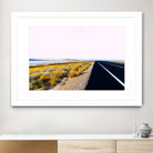 Along the Salt Flats by Alex Tonetti on GIANT ART - yellow photo illustration