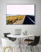 Along the Salt Flats by Alex Tonetti on GIANT ART - yellow photo illustration