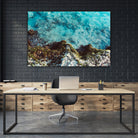 Blue Coast by Alex Tonetti on GIANT ART - blue photo illustration