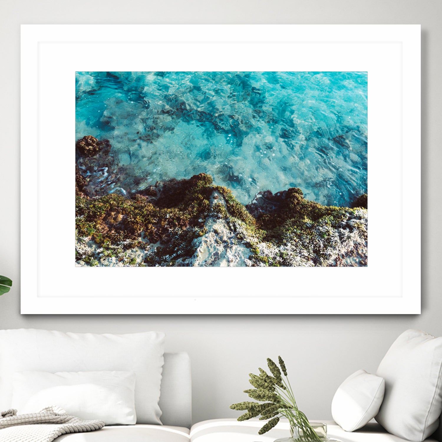 Blue Coast by Alex Tonetti on GIANT ART - blue photo illustration