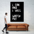 i can and i will by kim karol on GIANT ART - black typography