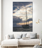 Ship Silhouette by Alex Tonetti on GIANT ART - blue photo illustration