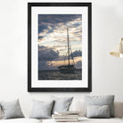 Ship Silhouette by Alex Tonetti on GIANT ART - blue photo illustration