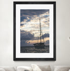 Ship Silhouette by Alex Tonetti on GIANT ART - blue photo illustration