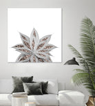 Gray Agave with Rose Gold Glitter #3 #shiny #tropical #decor by Anita & Bella Jantz on GIANT ART - gray photo illustration