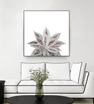 Gray Agave with Rose Gold Glitter #3 #shiny #tropical #decor by Anita & Bella Jantz on GIANT ART - gray photo illustration