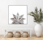 Gray Agave with Rose Gold Glitter #3 #shiny #tropical #decor by Anita & Bella Jantz on GIANT ART - gray photo illustration