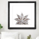 Gray Agave with Rose Gold Glitter #3 #shiny #tropical #decor by Anita & Bella Jantz on GIANT ART - gray photo illustration