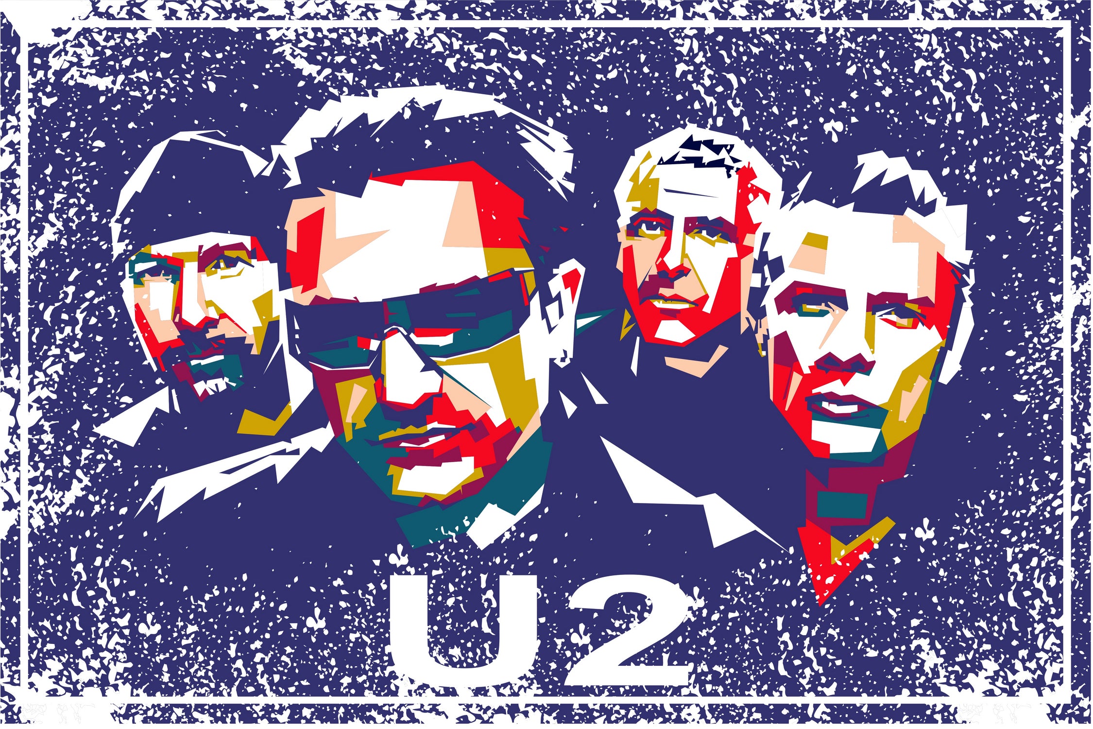 U2 by Nur Kholis on GIANT ART - white digital drawing