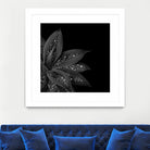 Agave Finesse Glitter Glam #7 #tropical #decor #art by Anita & Bella Jantz on GIANT ART - black photo illustration