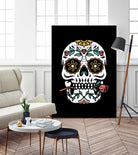 Mexican Skull by Afif Quilimo on GIANT ART - black digital drawing