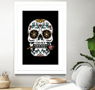 Mexican Skull by Afif Quilimo on GIANT ART - black digital drawing