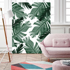 Tropical Banana Leaves Pattern #3 #tropical #decor #art by Anita & Bella Jantz on GIANT ART - green photo illustration