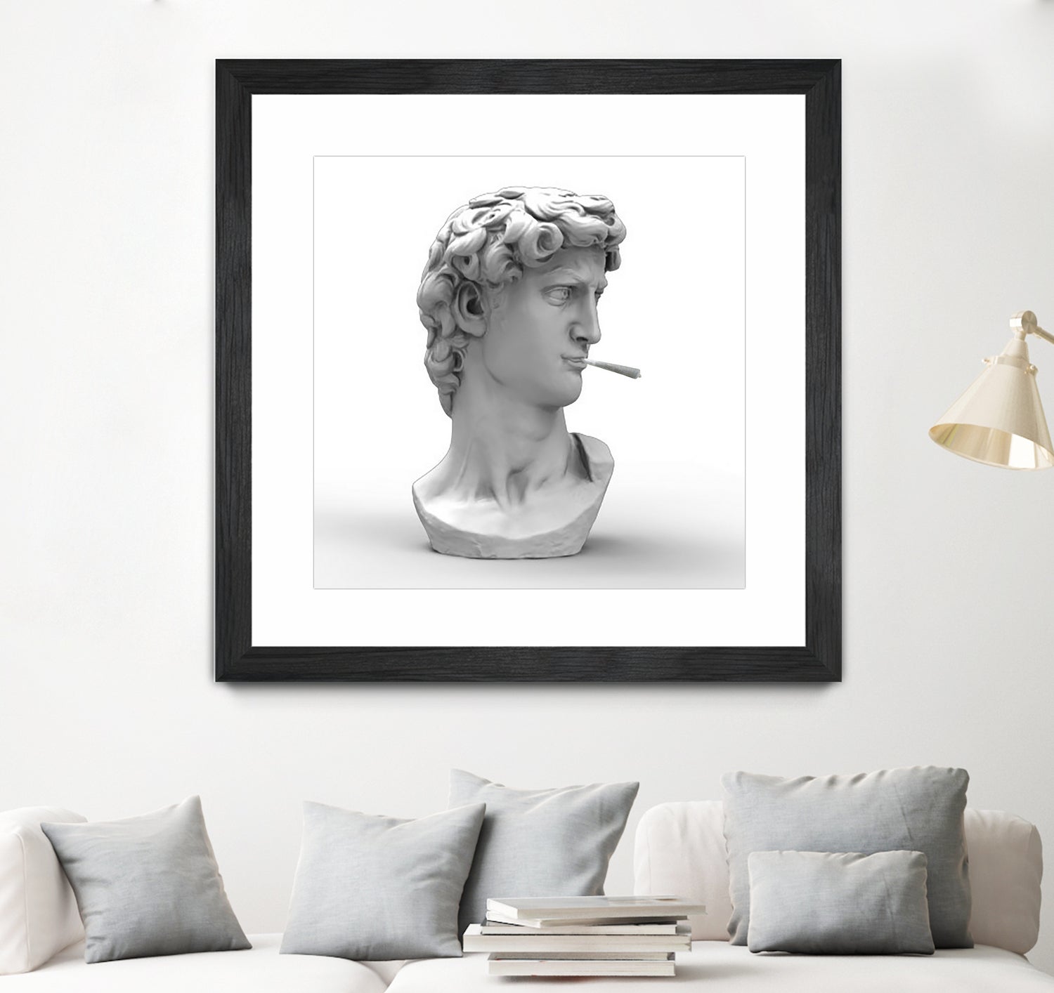 DOOBIE DAVID copy by Michael Benisty on GIANT ART - white digital drawing