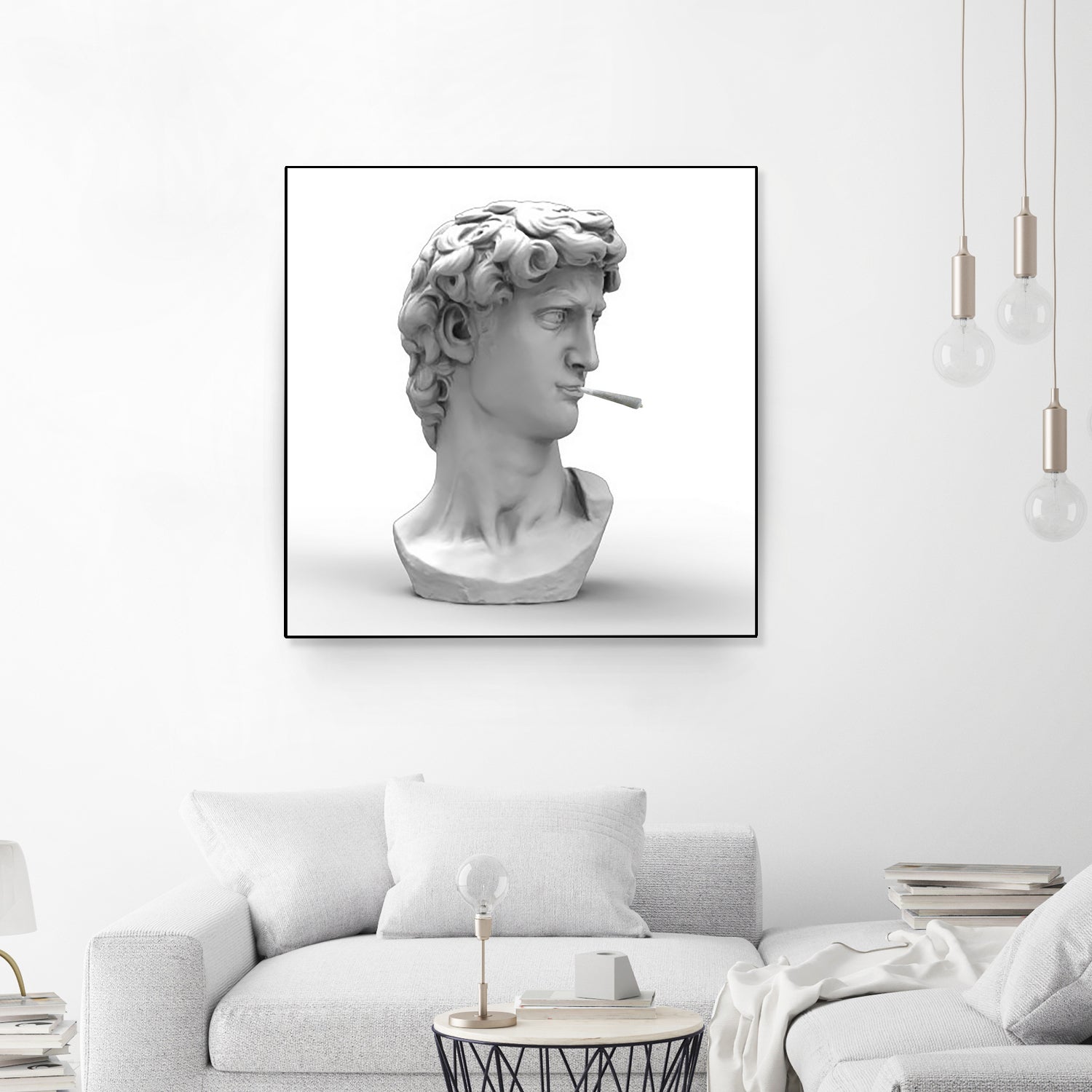 DOOBIE DAVID copy by Michael Benisty on GIANT ART - white digital drawing