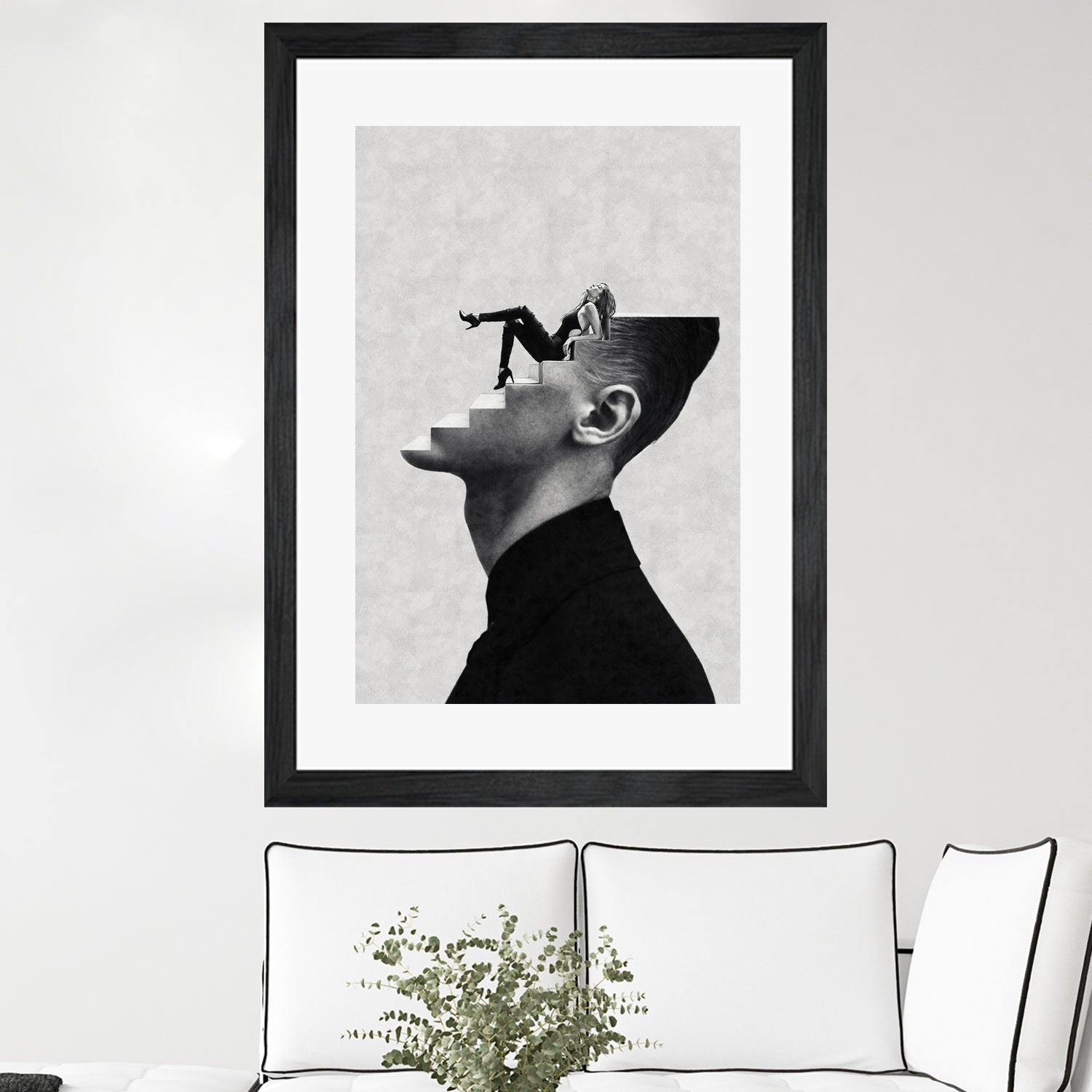 IT'S A WOMAN'S WORLD by Menelaos Trompoukis on GIANT ART - gray digital painting