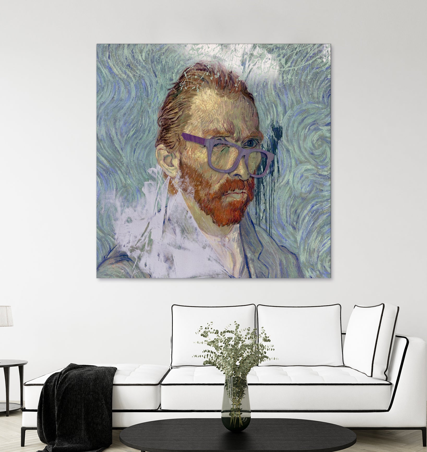 Vincent by José Luis Guerrero on GIANT ART - blue photo manipulation