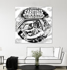 Sabotage by Nick Beery on GIANT ART - black digital drawing