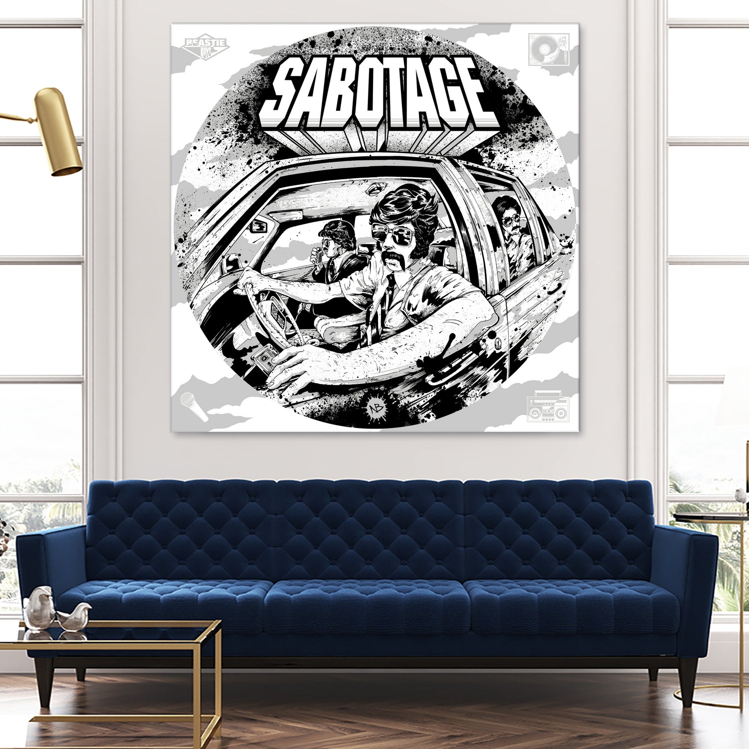 Sabotage by Nick Beery on GIANT ART - black digital drawing