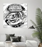 Sabotage by Nick Beery on GIANT ART - black digital drawing