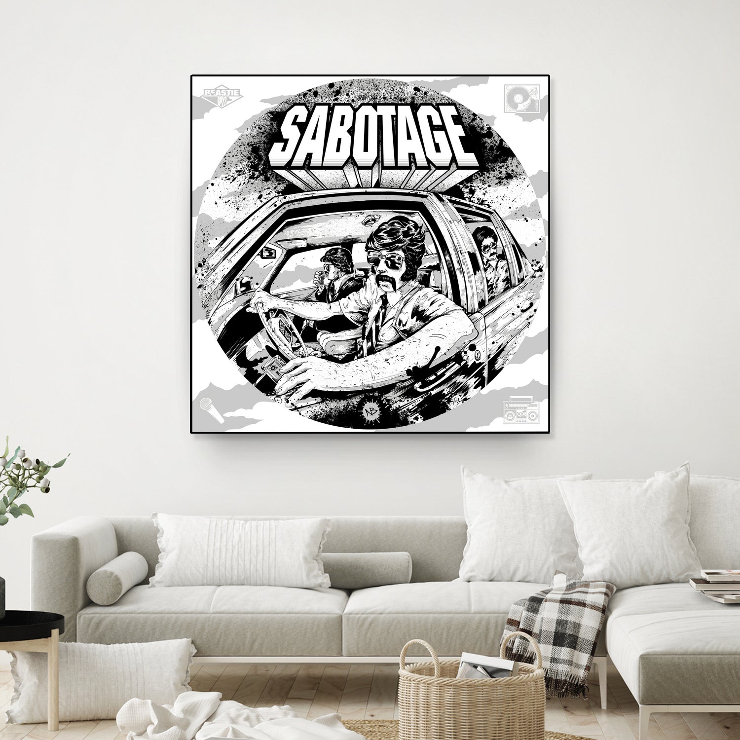 Sabotage by Nick Beery on GIANT ART - black digital drawing