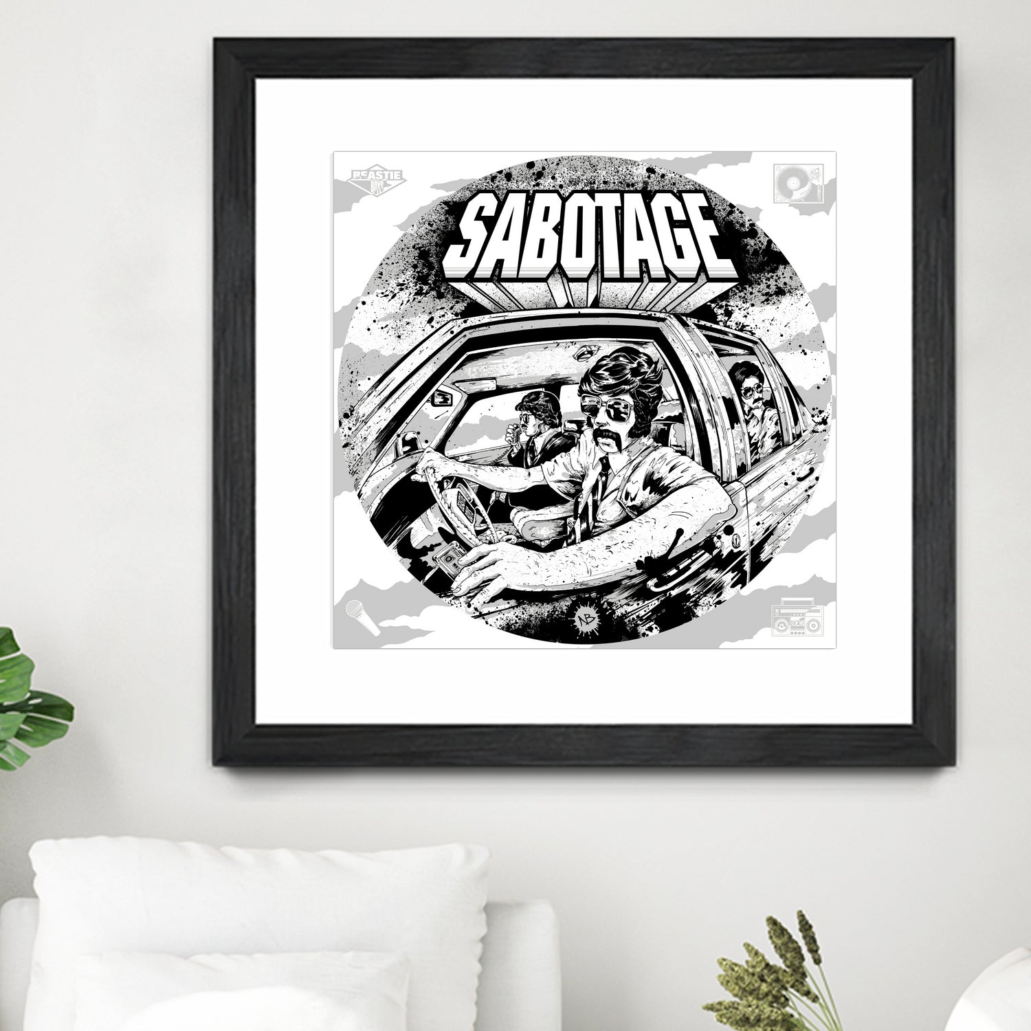 Sabotage by Nick Beery on GIANT ART - black digital drawing