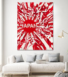 Japan by Danny Jardim on GIANT ART - red digital painting