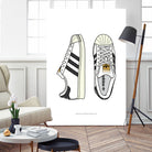 Adidas Superstar80s by Herinson Alvarez on GIANT ART - white digital drawing