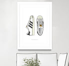 Adidas Superstar80s by Herinson Alvarez on GIANT ART - white digital drawing