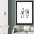 Adidas Superstar80s by Herinson Alvarez on GIANT ART - white digital drawing