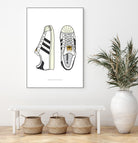 Adidas Superstar80s by Herinson Alvarez on GIANT ART - white digital drawing